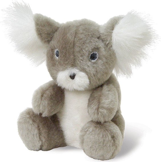 Jeffers Down Under Koala Plush Squeaker Dog Toy 6" 1 ct