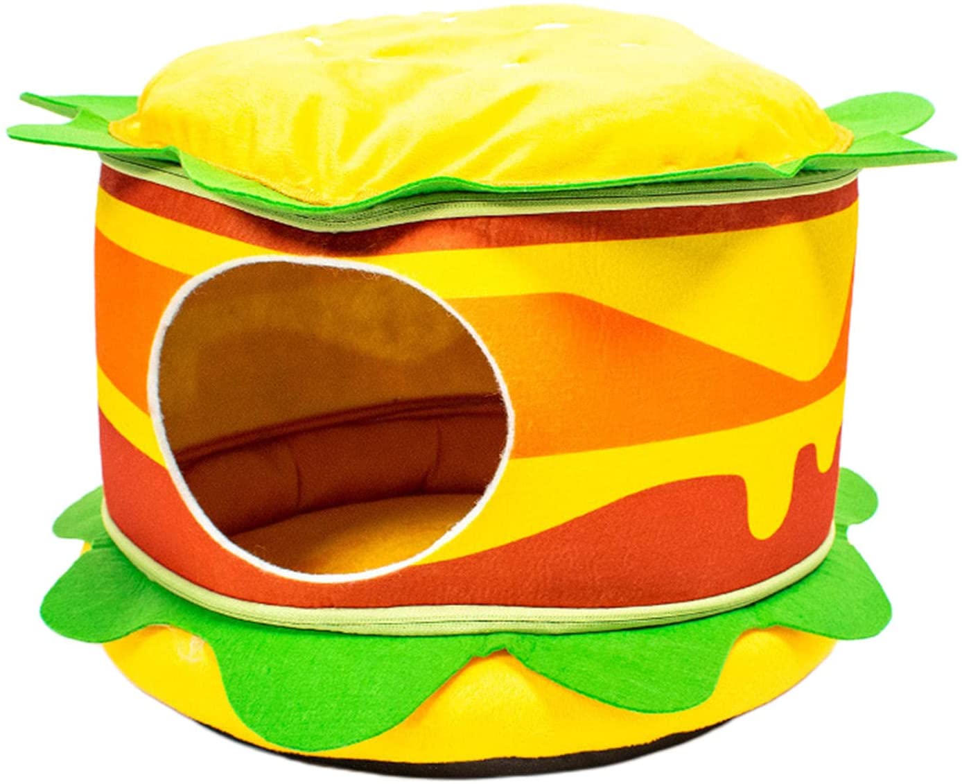Hamburger French Fries Pet Bed Hamburger shape