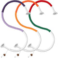 Cat Chew Ropes 3 Pack with Natural Catnip, Interactive Catnip Toys for Indoor Cats, Safe Teeth Cleaning Kitten Rope Toy, Durable Cat Kicker Chew Toy for All Breeds