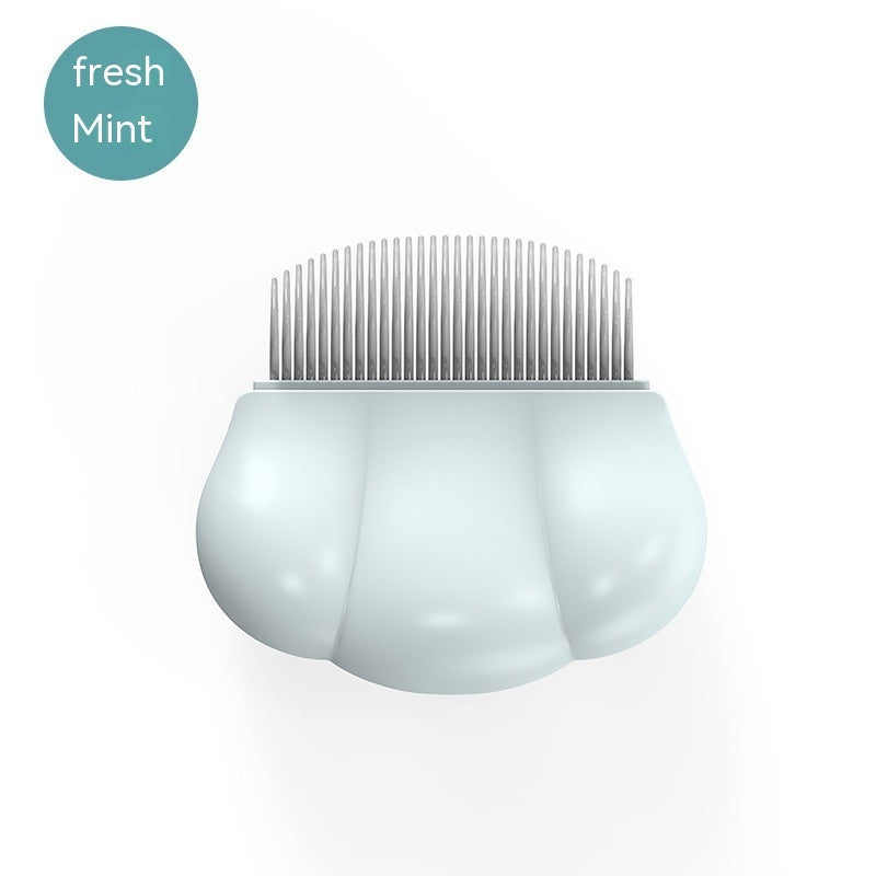 Dog Grooming Comb Comfortable Pet Small Lice Flea Combs Universal Shedding Brush Shell Comb Removes Tangles For Dogs Rabbit Pets Products Fresh Mint