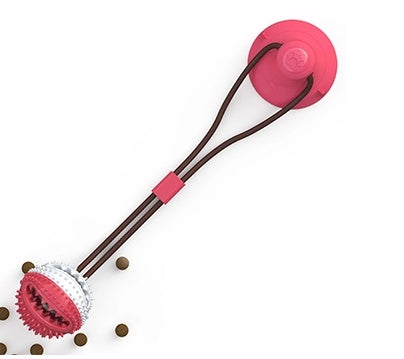 Suction Cup Pets Toys Red ball