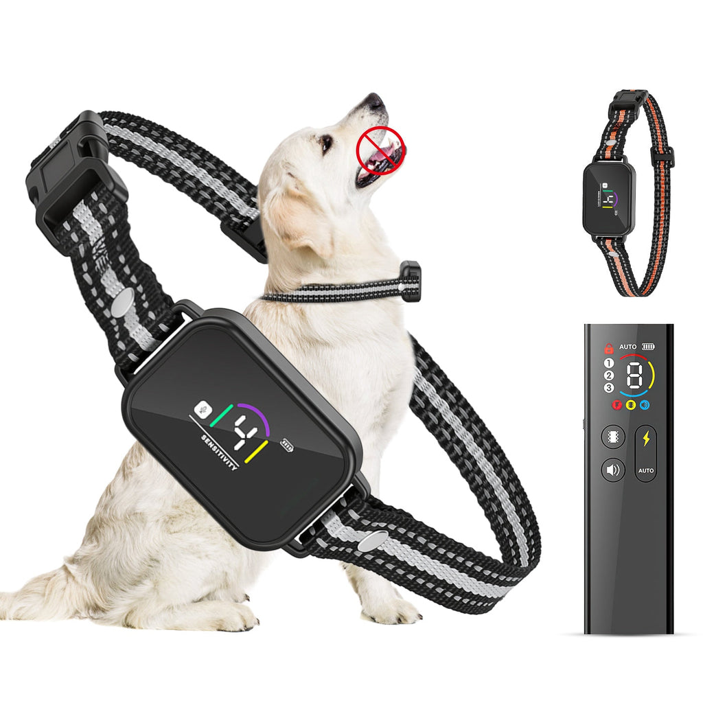 Dog Training Collar with Remote and Bark Control for Small Dogs