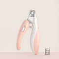 Pet Nail Clippers Dog Nail Clippers Cat Nail Clippers LED Electric Nail Grinder Pet Supplies LED Light Pet Nail Clippers Pink