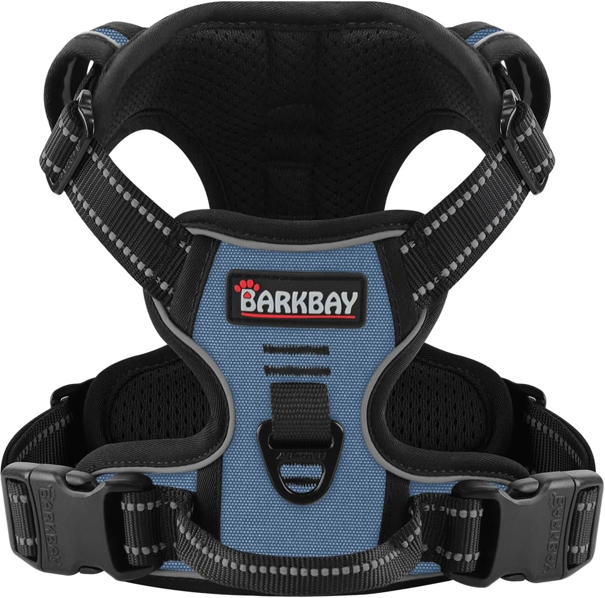 No Pull Dog Harness Adjustable Reflective Oxford Vest Small Medium Large Dogs Navy
