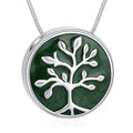 Green Tree of Life Ashes Necklace Pendant
