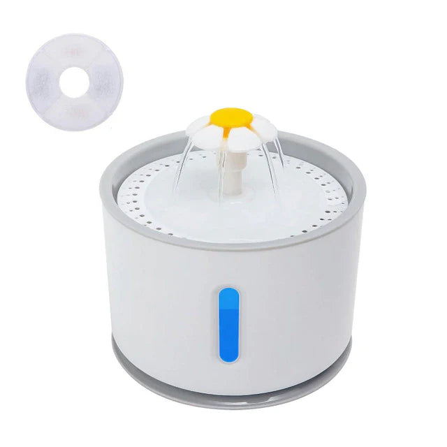 Automatic Cat Water Fountain Lake Blue Plastic 1 piece