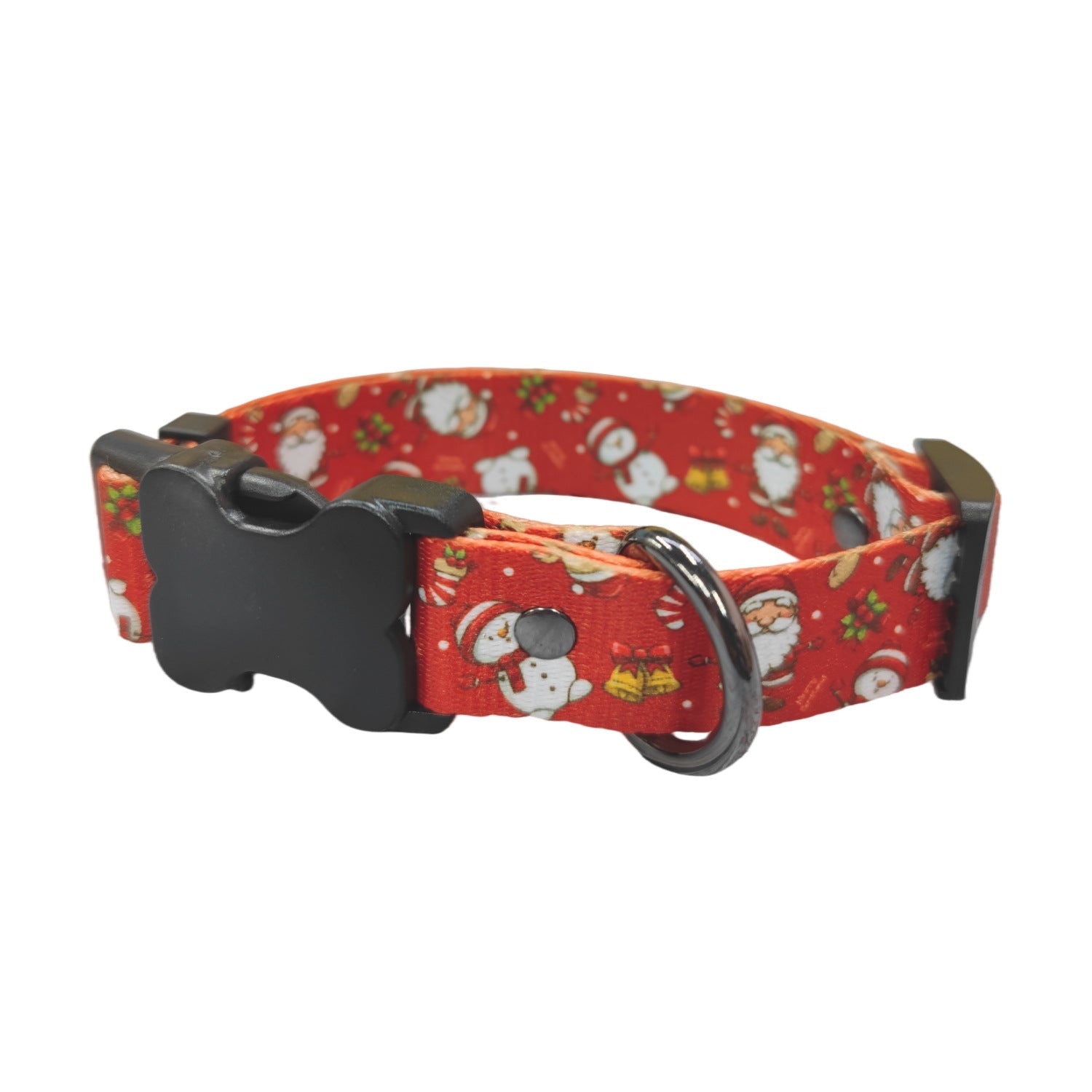 Christmas Dog Harness & Leash Set – Festive Print | Red & Green | S–XL Red 5 Style