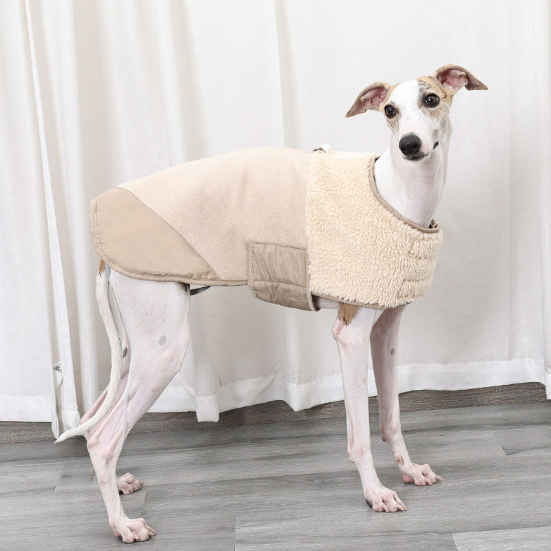Windproof Reversible Dog Down Jacket – Warm Winter Vest | S–XL | 5 Colors