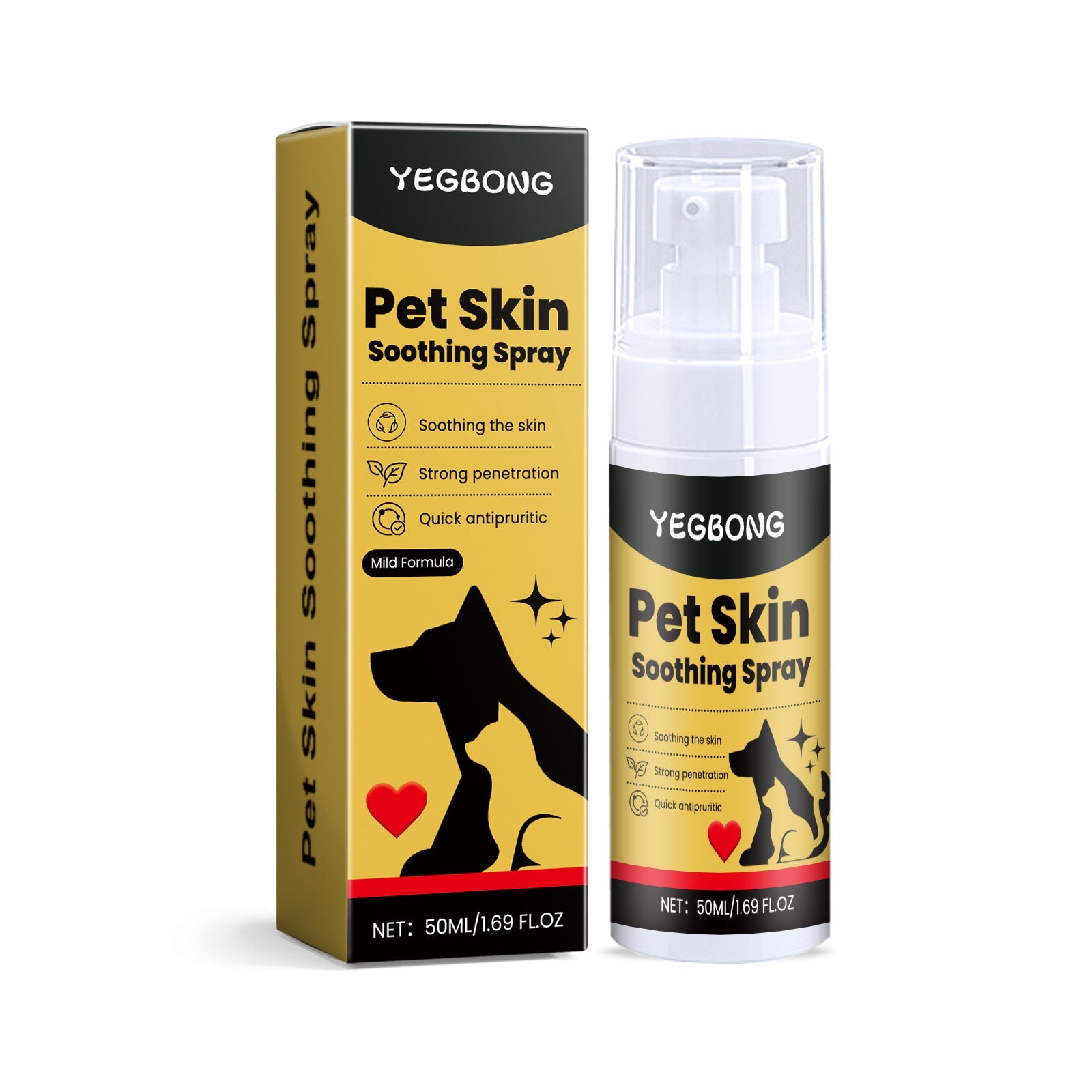Pet Skin Care Spray Gentle Relief 50ml Spray