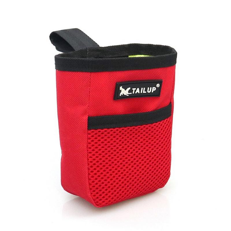 Dog Training Treat Pouch Mini Bag – 600D Oxford Cloth | Black, Red & Camo Red