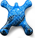 Dog Toys for Small Dogs, Nylon Indestructible Dog Toy for Small Dogs, Hedgehog Puppy Chew Toys with Bacon Flavor,Long Lasting, Puppy Teething Toys, Blue