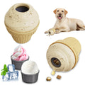 hwnguJ Durable Freezable Ice Cream Dog Toy for Aggressive Chewers