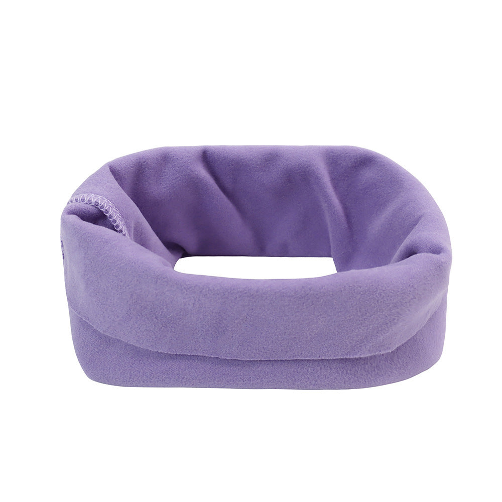 Calming Dog Ears Cover For Noise Reduce Pet Hood Earmuffs For Anxiety Relief Grooming Bathing Blowing Pets Drying Purple