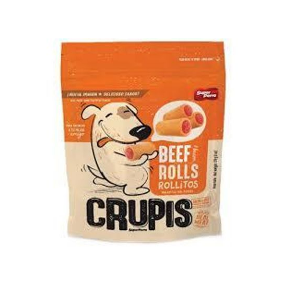 Crupis Beef Rolls Dog Treats (170g) Default Title