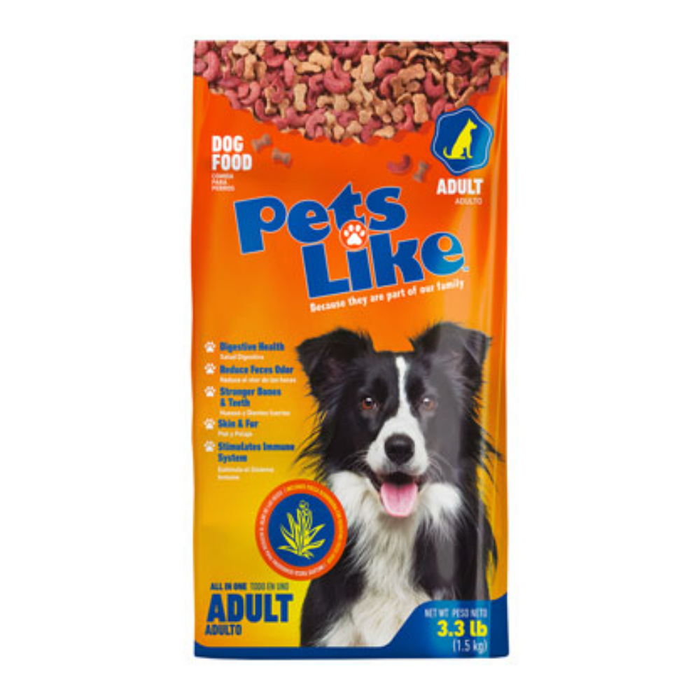Pets Like Adult Dry Dog Food (3.3lbs) Default Title