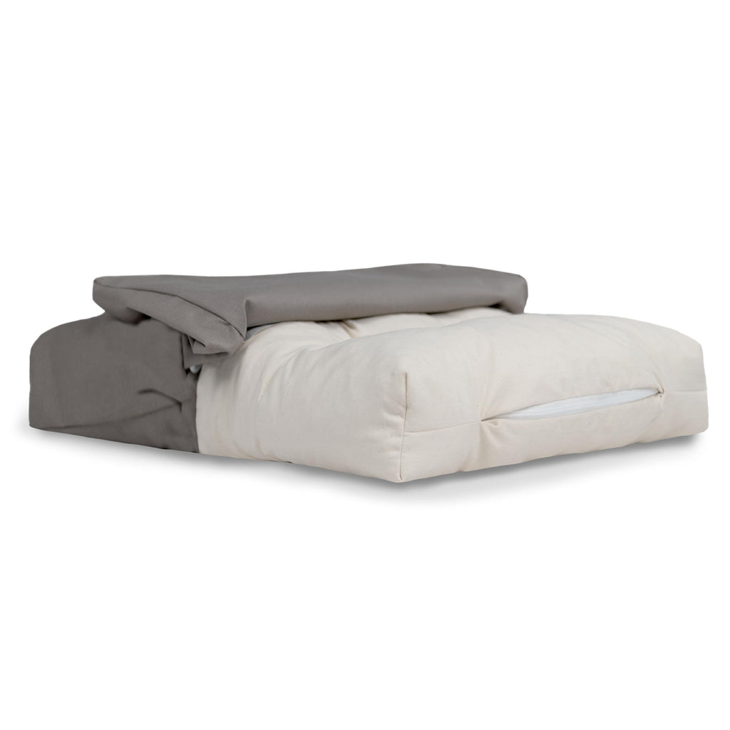 Naturepedic Organic Pet Bed Cover - Washable Waterproof Mattress Protector - Removable Cover for Dog and Cat Bed - Medium