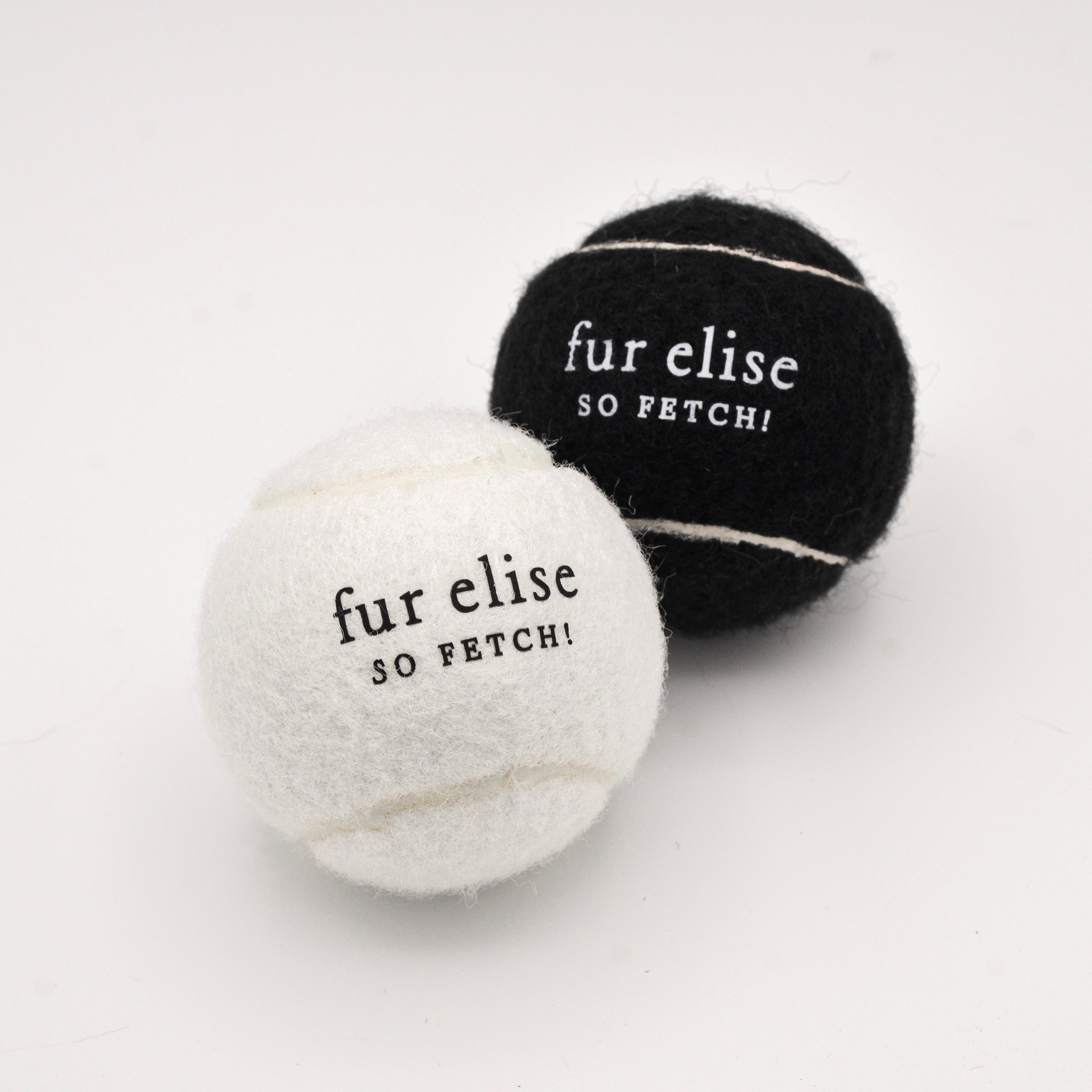 Fur Elise So Fetch! Tennis Ball - Noire