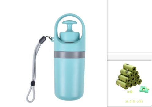 Portable Lightweight Dog Pooper Scooper With Built-in Poop Bag Dispenser Eight-claw Shovel For Pet Toilet Picker Pet Products Suit2