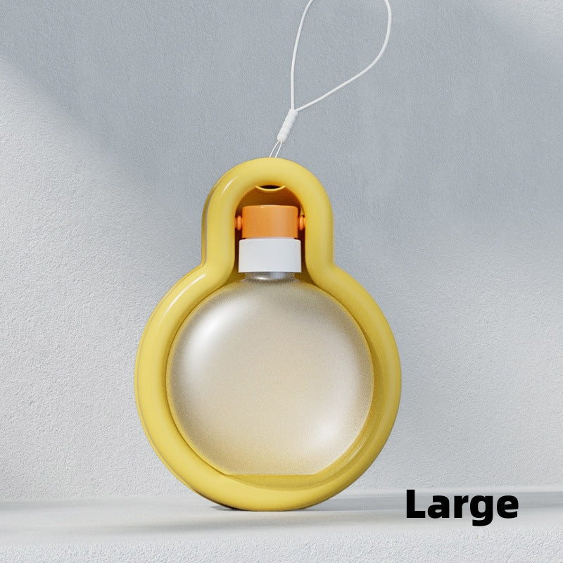 500ml Portable Cat Dog Water Bottle Sealed Travel Puppy Cats Fold Drinking Bowl Outdoor Pet Water Dispenser Pet Products Lok Yellow Large
