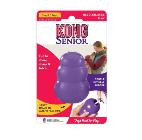 Gourd-Shaped Chew Toy for Dogs - Rubber Treat Dispenser Purple S