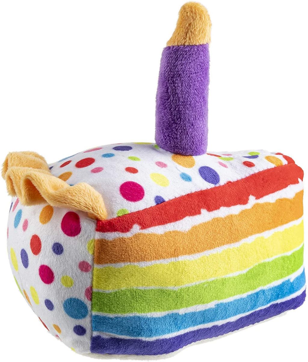 Dog Toy - Birthday Cake Slice Plush