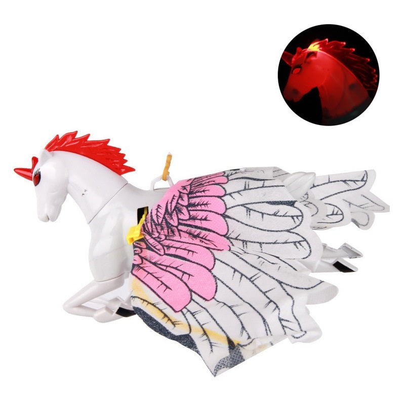 Simulation Bird Cat Interactive Pet Toys Hanging Eagle Flying Teasering Play Kitten Dog Toys Animals Cat Accessories Supplies Fly Horse voice