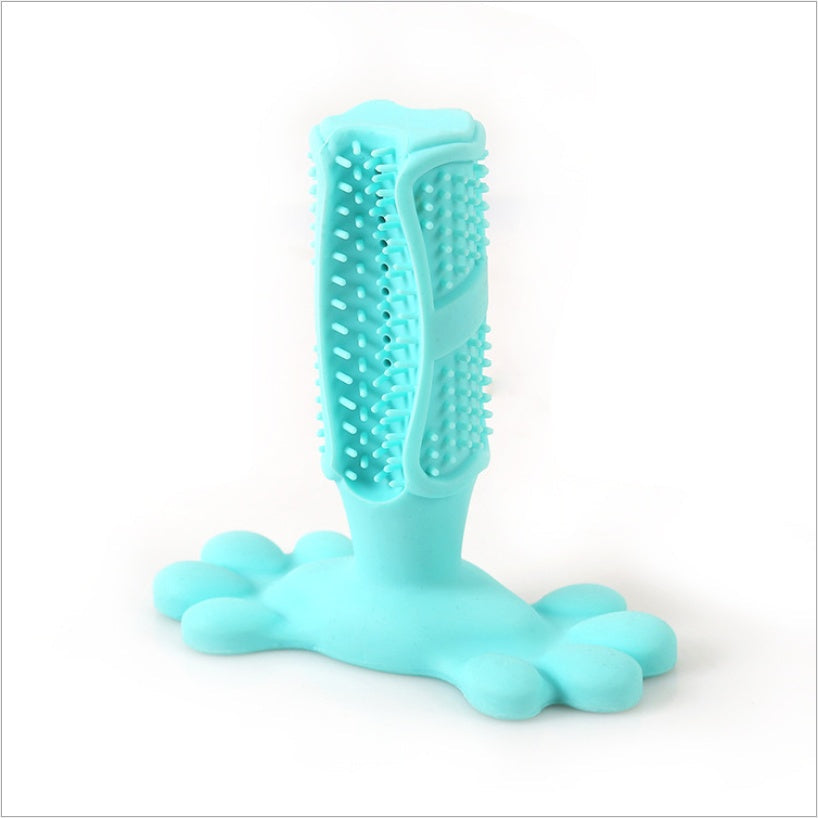 Dog Molar Toy Large Dog Brushing Artifact Pet Supplies Lake blue