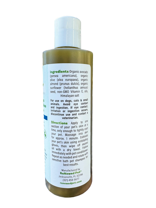 4-HAIRLESS PETS SENSITIVE WATERLESS SHAMPOO FULL SIZE 8 OZ. - SAVE 10%