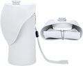 Portable Dog Water Bottle 550ML Collapsible Travel Bowl Leakproof Gray