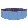 GBruno Foldable Pet Swimming Pool Blue