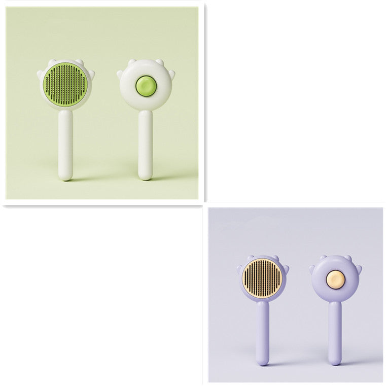 Cat Comb Massage Pet Magic Combs Hair Removal Cat And Dog Brush Pets Grooming Cleaning Supplies Scratcher Set2