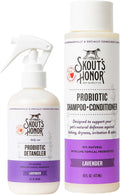 Bundle Probiotic Detangler Grooming Set for Dogs Cats Lavender Lavender