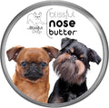 The Blissful Dog Brussels Griffon Nose Butter for Dry, Cracked Skin, Lick-Safe Dog Nose Balm with Moisturizing Shea Butter, Almond, Olive, and Essential Oils, Pet Supplies, Uncented, 8 oz.
