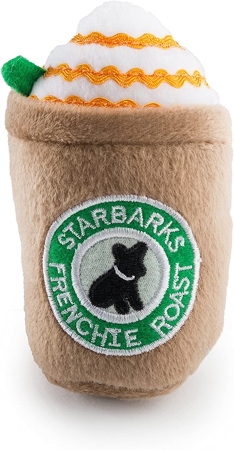 Starbarks Frenchie Roast Plush Dog Toy XLarge