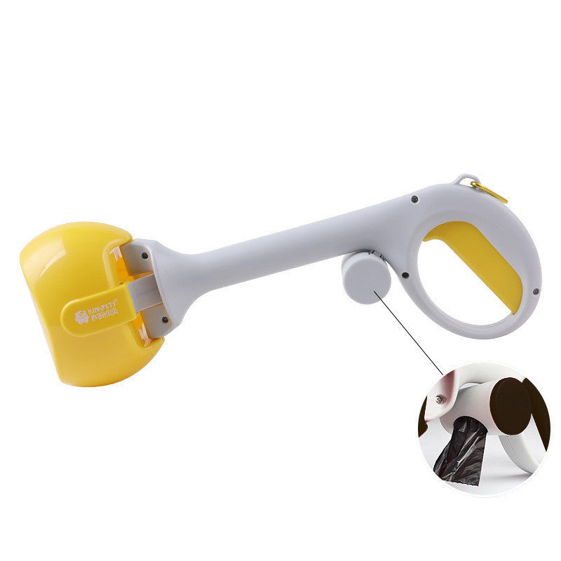 Automatic Portable Toilet When Pets Go Out Yellow gray L