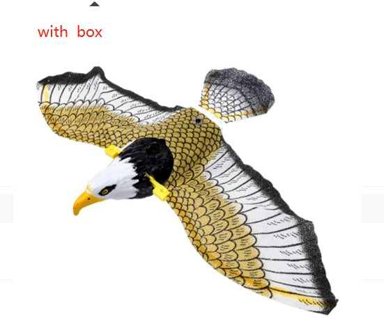 Simulation Bird Cat Interactive Pet Toys Hanging Eagle Flying Teasering Play Kitten Dog Toys Animals Cat Accessories Supplies Hanging eagle