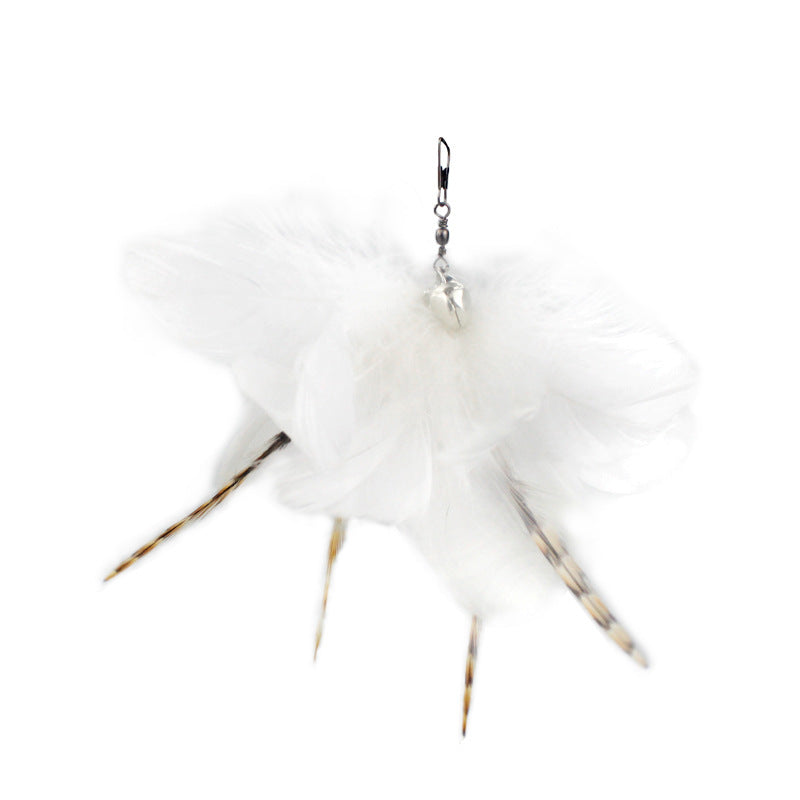 Cat Funny Cat Stick Feather With Bell Replacement head The specifications are shown i