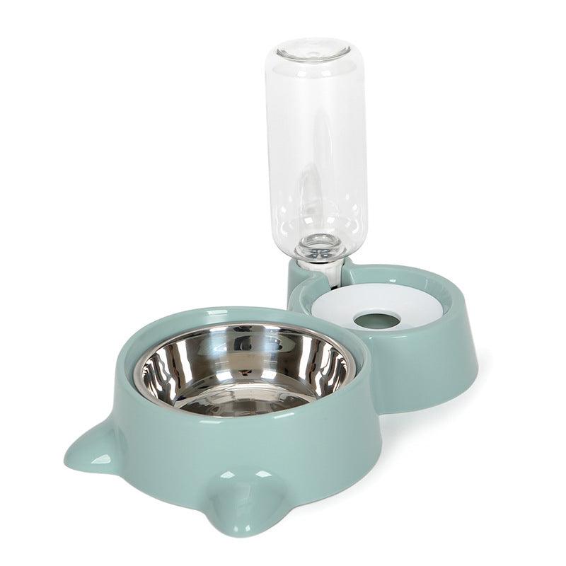 The Hydrapaws Automatic Pet Water Dispenser Plus Bowl: Eco-Friendly, Non-Electric, And High Capacity Blue Green