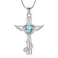 Stethoscope Cross Necklace Pendant