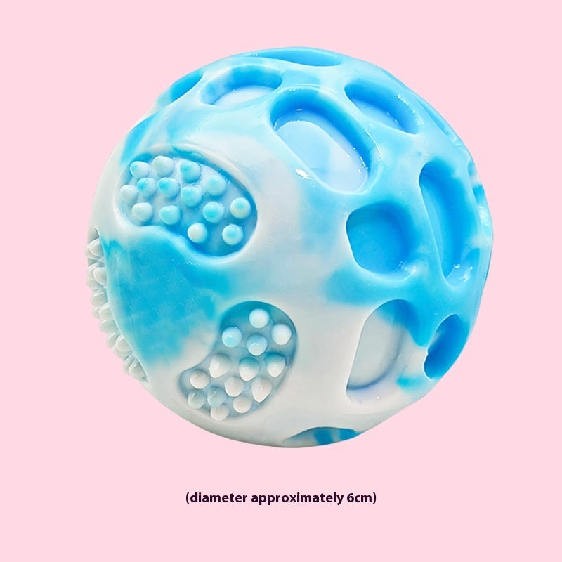 Pet Supplies Dog Bite-resistant Molar Rubber Toys Blue