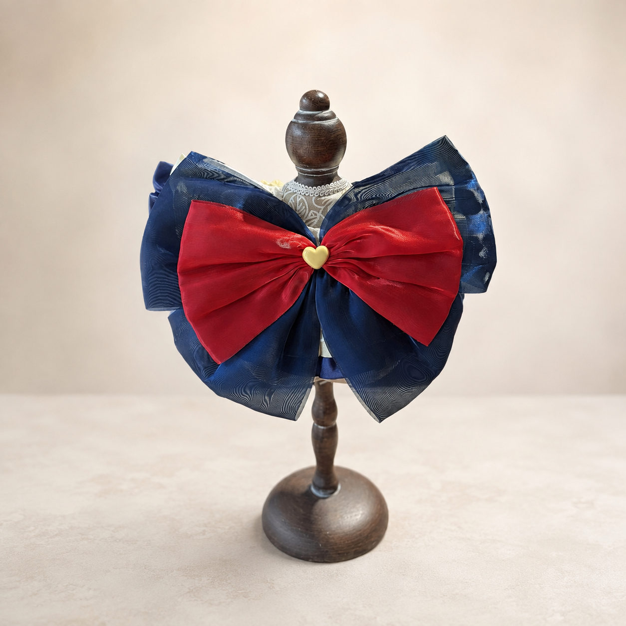 Snowwhite Satin Lace Pet Bib Collar