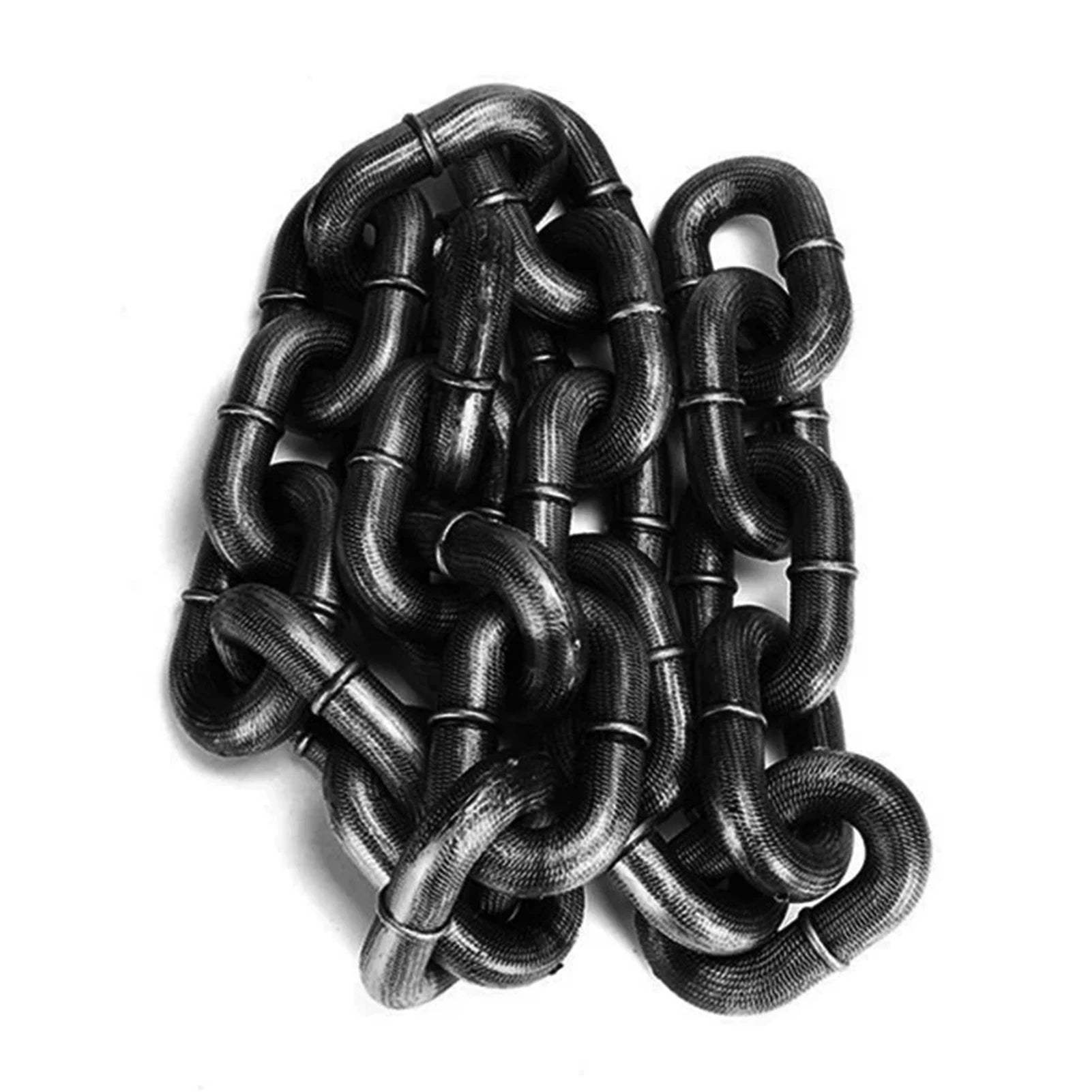 Funny Dog Chain Leash Black