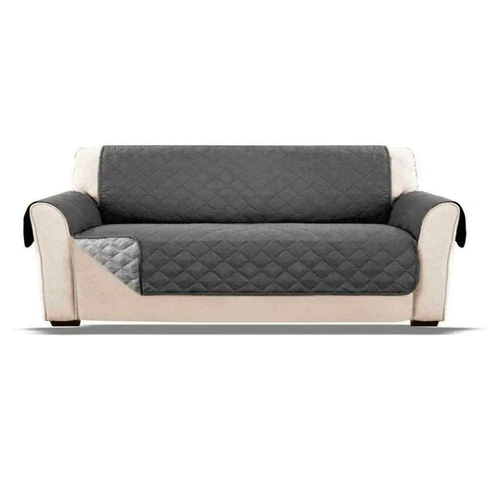 Waterproof Pet Sofa Cover Gray