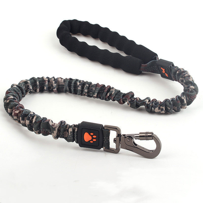 Elastic Leash Large Dog Pets Green
