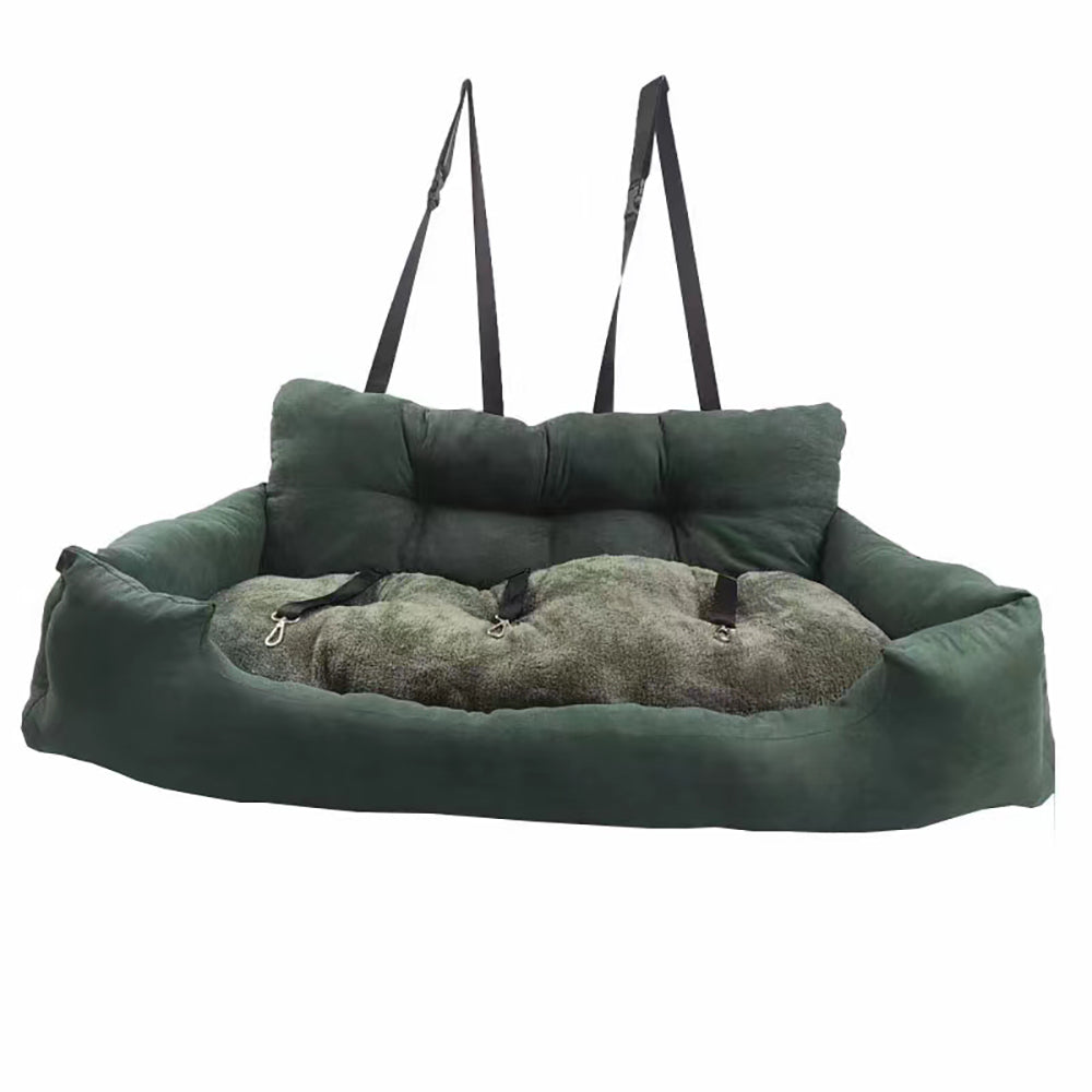 Pet Car Kennel Dog Kennel Outdoor Car Mat Waterproof Dark Green