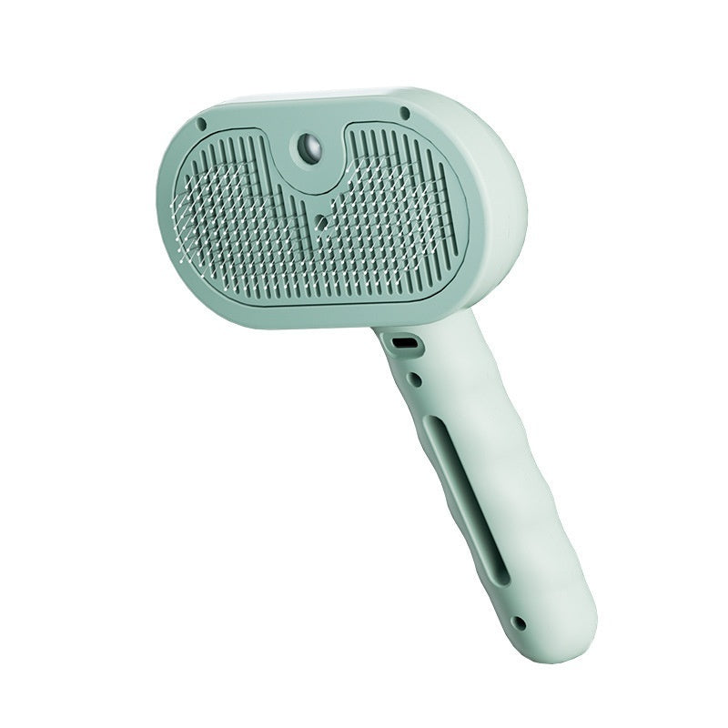 Pets Spray Hair Comb Pet Hair Remover Cleaning Brush Cats Grooming Dog Accessories Tools Dematting Water Mist Humidifier Comb Pet Supplies Green