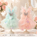 Butterfly Fairy Princess Dog Dress | Luxury Tulle Pet Party Dress