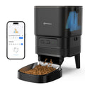 Automatic Cat Feeder Smart Pet Feeder Dog Slow Food Machine With Timed Quantitative APETDOLA FDG30 Automatic Cat Food Dispenser Black China Mainland 4L