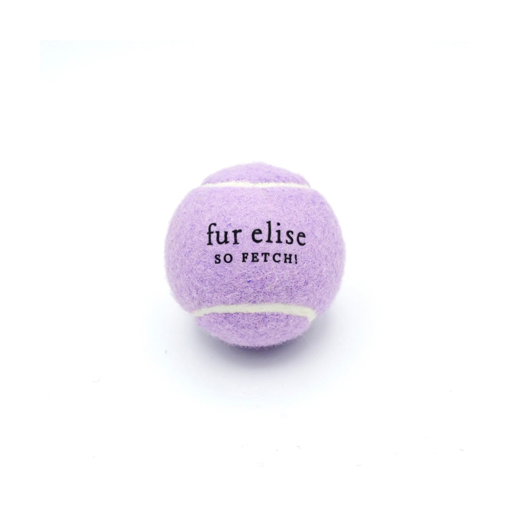 Fur Elise So Fetch! Tennis Ball Pack of 7 - Lilac