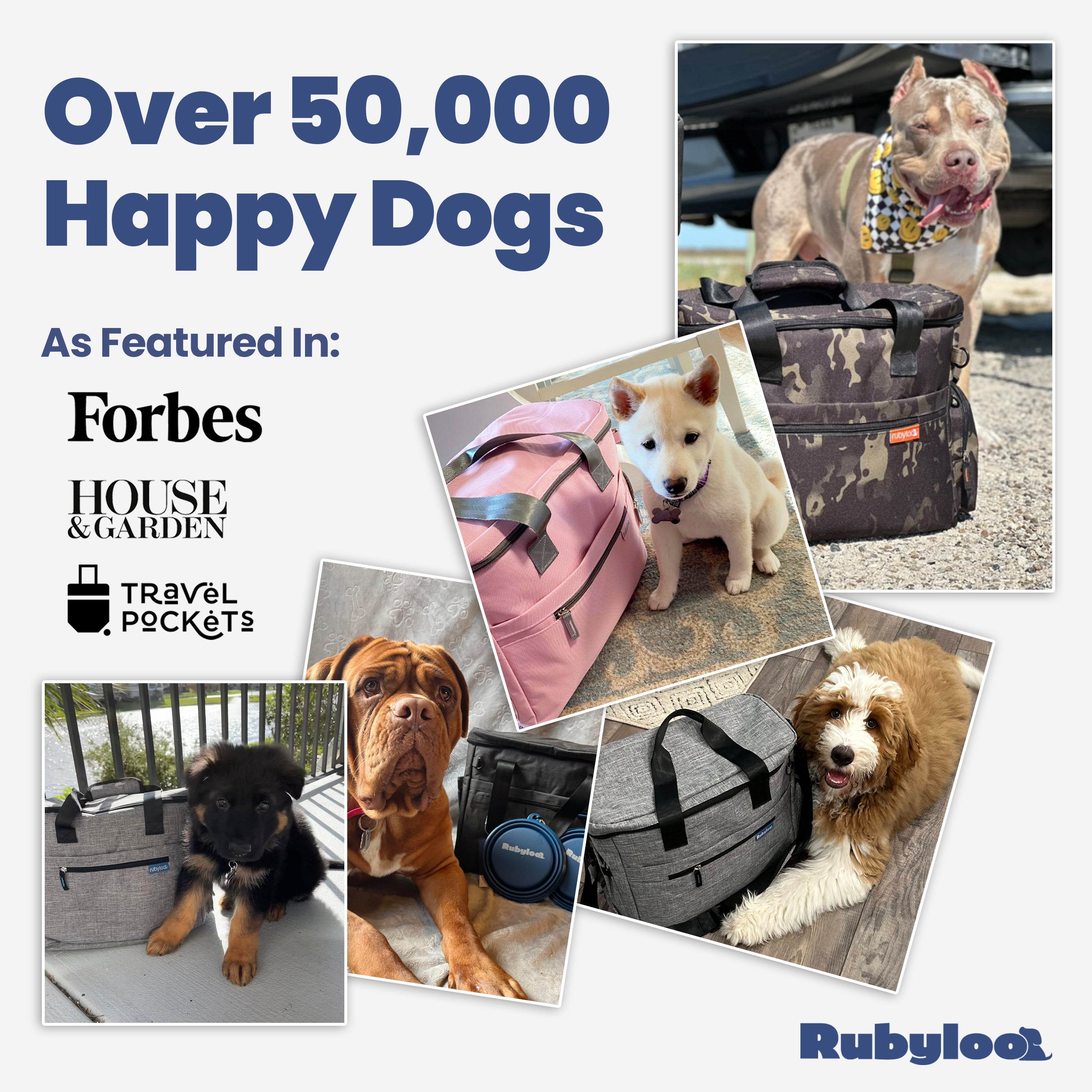 The Original Doggy Bagâ„¢ Dog Travel Bag for Supplies